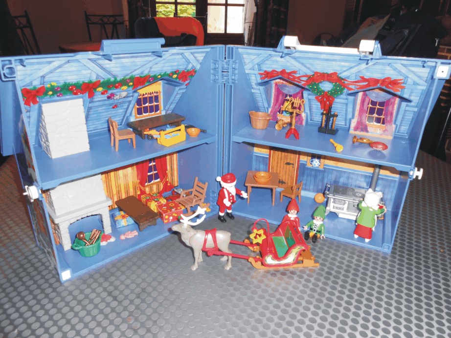 la maison du père noël playmobil